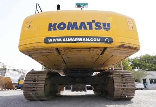 2018 Komatsu PC300-8MO Track Excavator Under carriage View