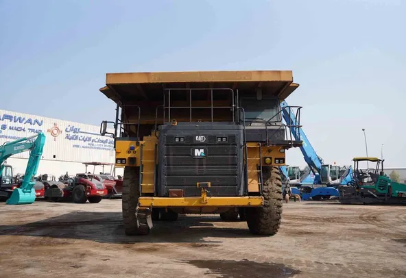2019 Cat 777E Rigid Dump Truck Front View - RD-0493