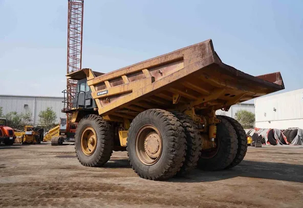 2019 Cat 777E Rigid Dump Truck Rear Left View - RD-0493