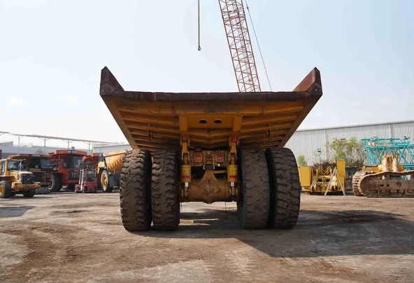 2019 Cat 777E Rigid Dump Truck Rear View - RD-0493