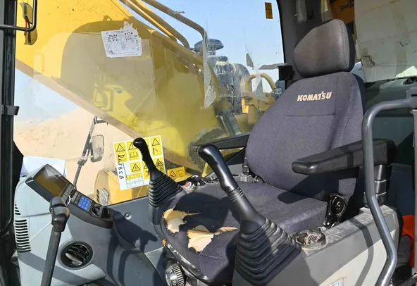 2019 Komatsu PC300-8M0 Track Excavator Cabin View - EX-0419