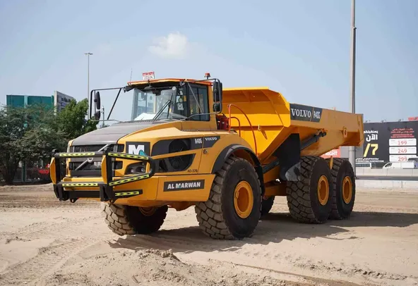 2019 Volvo A40G Articulated Dump Truck Front Left View