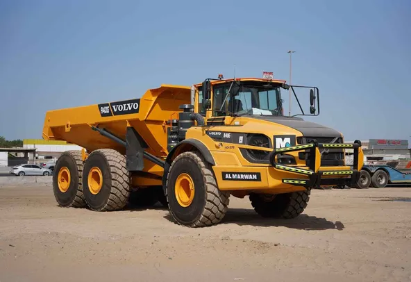 2019 Volvo A40G Articulated Dump Truck Front Right View