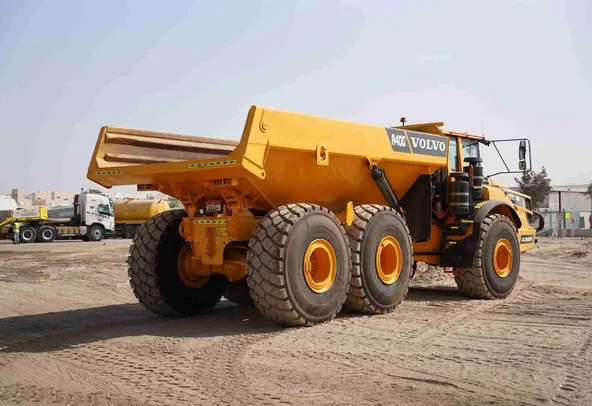 2019 Volvo A40G Articulated Dump Truck Rear Right View