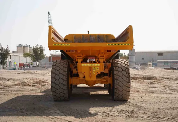 2019 Volvo A40G Articulated Dump Truck Rear View