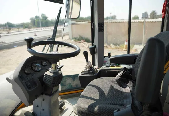 2019 Volvo SD110B Single Drum Roller Cabin View - RO-0341