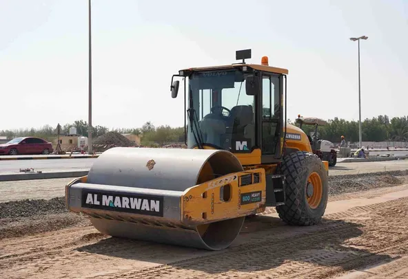 2019 Volvo SD110B Single Drum Roller Front Left View - RO-0341