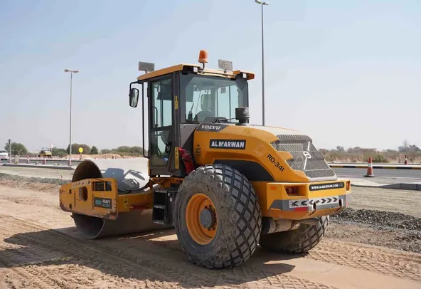 2019 Volvo SD110B Single Drum Roller Rear Left View - RO-0341