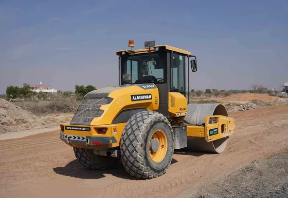 2019 Volvo SD110B Single Drum Roller Rear Right View - RO-0341