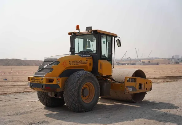 2019 Volvo SD110B Single Drum Roller Rear Right View - RO-0342