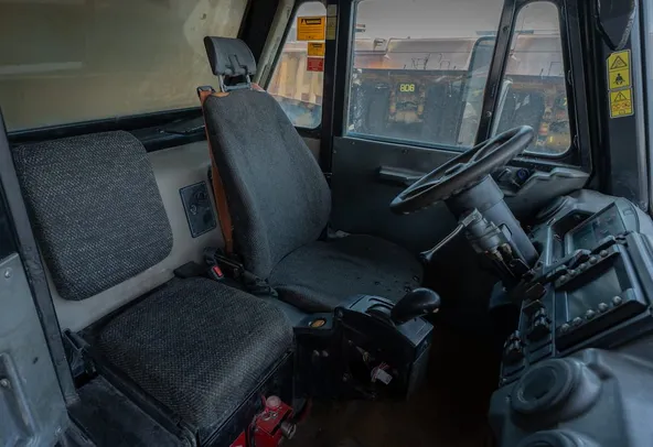 2019 Caterpillar 777E Rigid Dump Truck Inside Cabin View