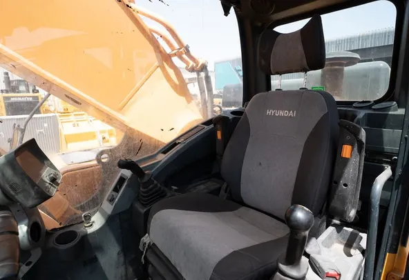 2019 Hyundai 480LC-9S Track Excavator Inside Cabin View