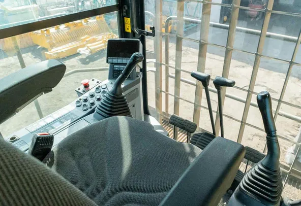 2019 Komatsu PC2000-8 Excavator Cabin View