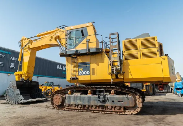 2019 Komatsu PC2000-8 Excavator Rear Left View