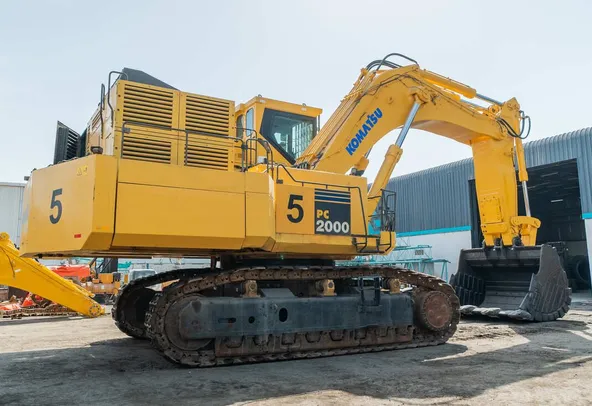 2019 Komatsu PC2000-8 Excavator Rear Right View