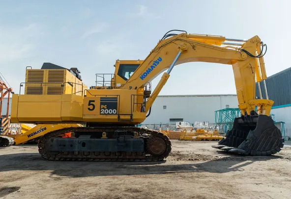 2019 Komatsu PC2000-8 Excavator Right Side View