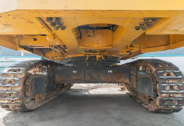 2019 Komatsu PC2000-8 Excavator Undercarriage View