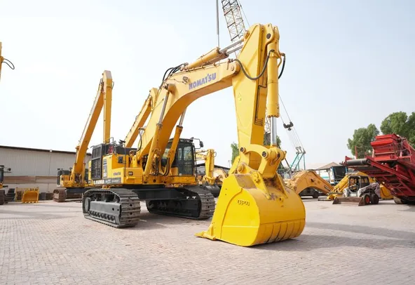 2019 Komatsu PC850-8R1 Track Excavator Front Right View
