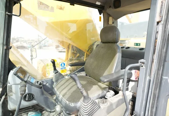 2018 Komatsu PC850SE-8R1 Track Excavator Inside Cabin View