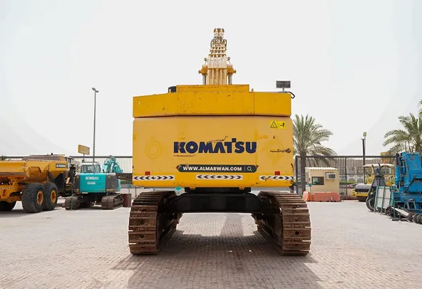 2019 Komatsu PC850SE-8R1 Long Boom Excavator Rear View