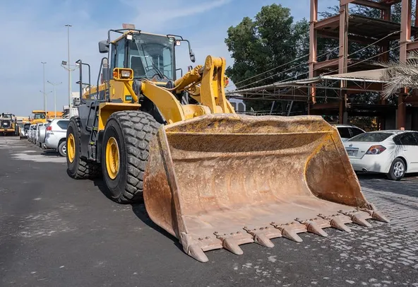 2019 Komatsu WA500-6R Wheel Loader Front Right View
