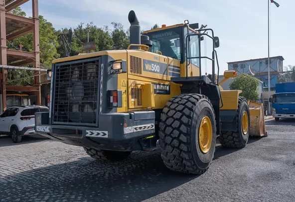 2019 Komatsu WA500-6R Wheel Loader Rear Right View