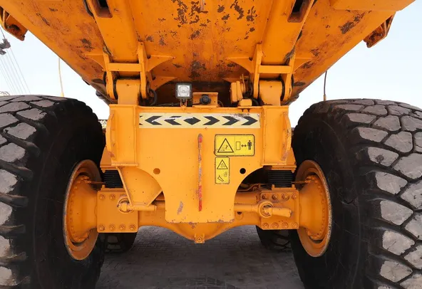 2019 Volvo A40G Articulated Dump Truck axles view