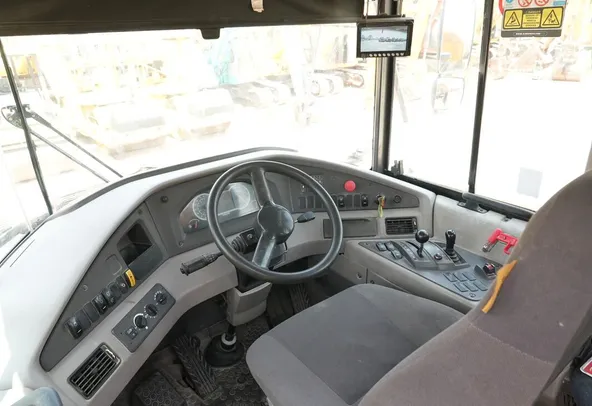 2019 Volvo A40G Articulated Dump Truck cabin view