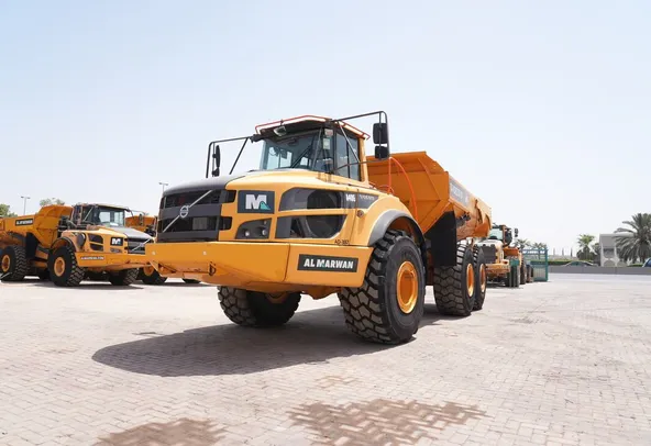 2019 Volvo A40G Articulated Dump Truck front left view