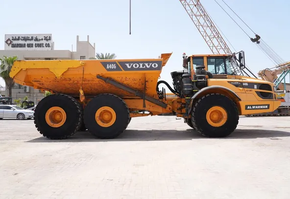 2019 Volvo A40G Articulated Dump Truck Right Side View