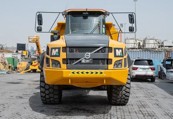 2019 volvo A40G dump truck front Image