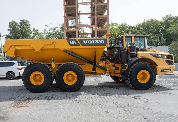 2019 volvo A40G dump truck right side Image