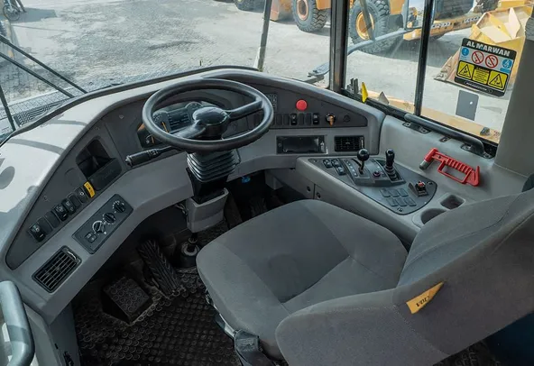 2019 Volvo A40G Truck Inside Cabin Image