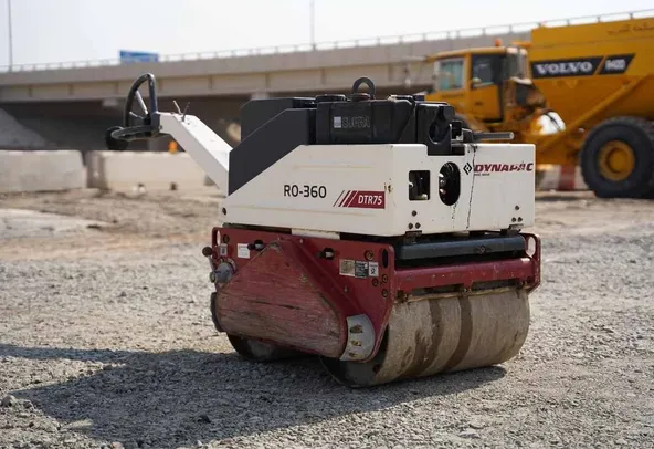 2020 Dynapac DTR75 Walk-Behind Roller Front Right View