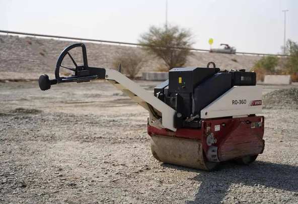 2020 Dynapac DTR75 Walk-Behind Roller Rear Right View