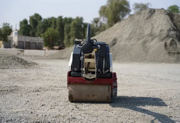 2020 Dynapac DTR75 Walk-Behind Roller Rear View