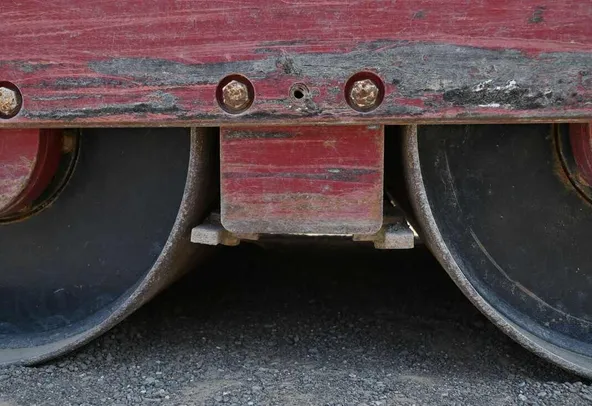 2020 Dynapac DTR75 Walk-Behind Roller Undercarriage View