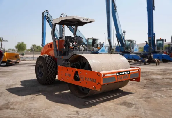 2020 Hamm 311D Single Drum Roller Front Right View - RO-0443