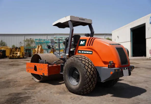 2020 Hamm 311D Single Drum Roller Rear Left View - RO-0443