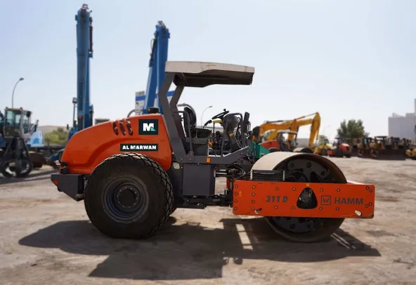 2020 Hamm 311D Single Drum Roller Right View - RO-0443