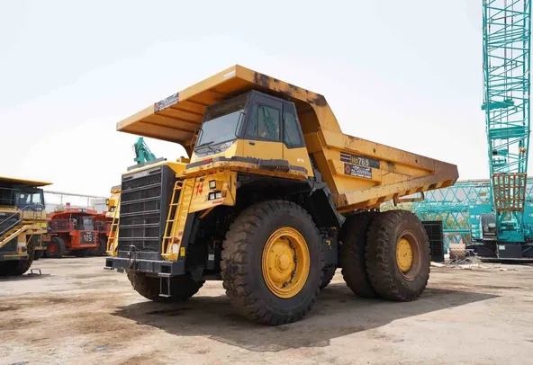 2020 Komatsu HD785-7 Rigid Dump Truck Front Left View - RD-0489