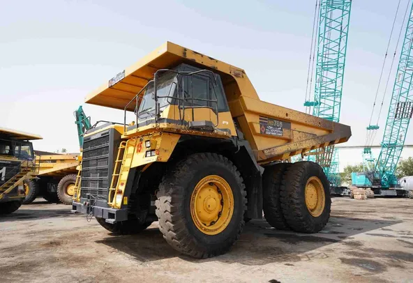 2020 Komatsu HD785-7 Rigid Dump Truck Front Left View - RD-0490