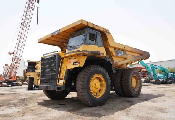 2020 Komatsu HD785-7 Rigid Dump Truck Front Left View - RD-0491