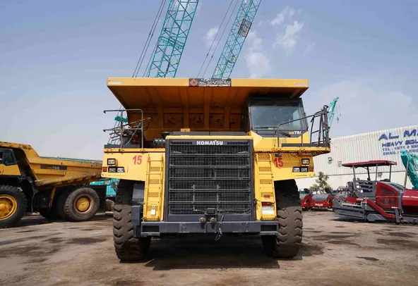 2020 Komatsu HD785-7 Rigid Dump Truck Front View - RD-0490