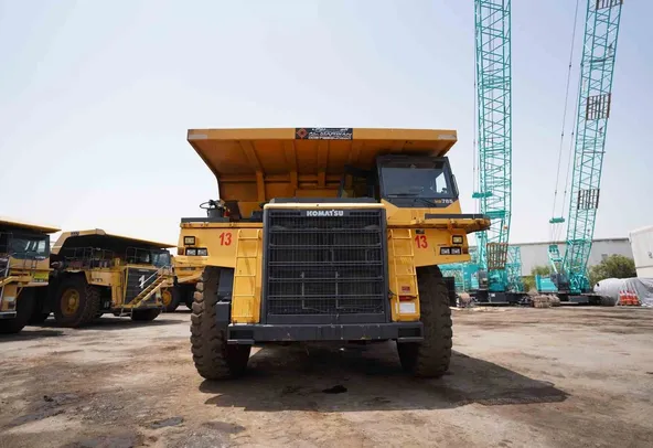 2020 Komatsu HD785-7 Rigid Dump Truck Front View - RD-0491