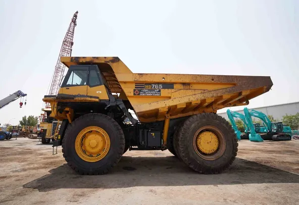 2020 Komatsu HD785-7 Rigid Dump Truck Left View - RD-0489