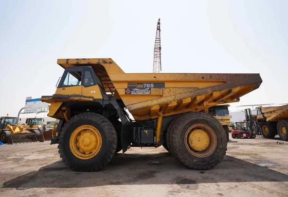 2020 Komatsu HD785-7 Rigid Dump Truck Left View - RD-0491