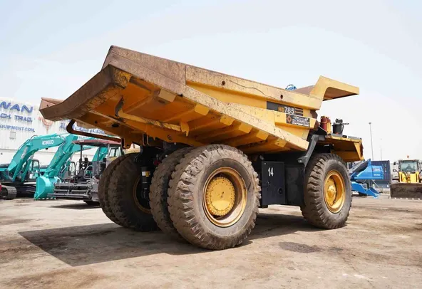 2020 Komatsu HD785-7 Rigid Dump Truck Rear Right View - RD-0489