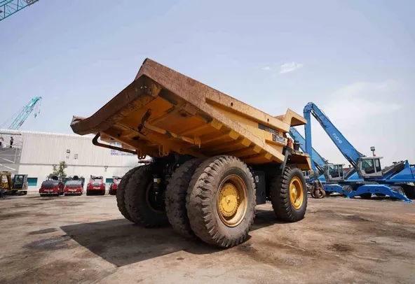 2020 Komatsu HD785-7 Rigid Dump Truck Rear Right View - RD-0491