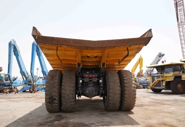 2020 Komatsu HD785-7 Rigid Dump Truck Rear View - RD-0489